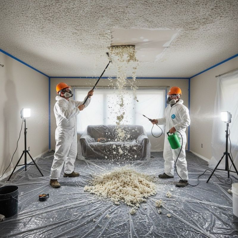 Popcorn Ceiling Resurfacing