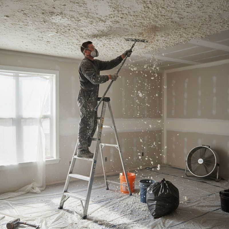 Popcorn Ceiling Resurfacing